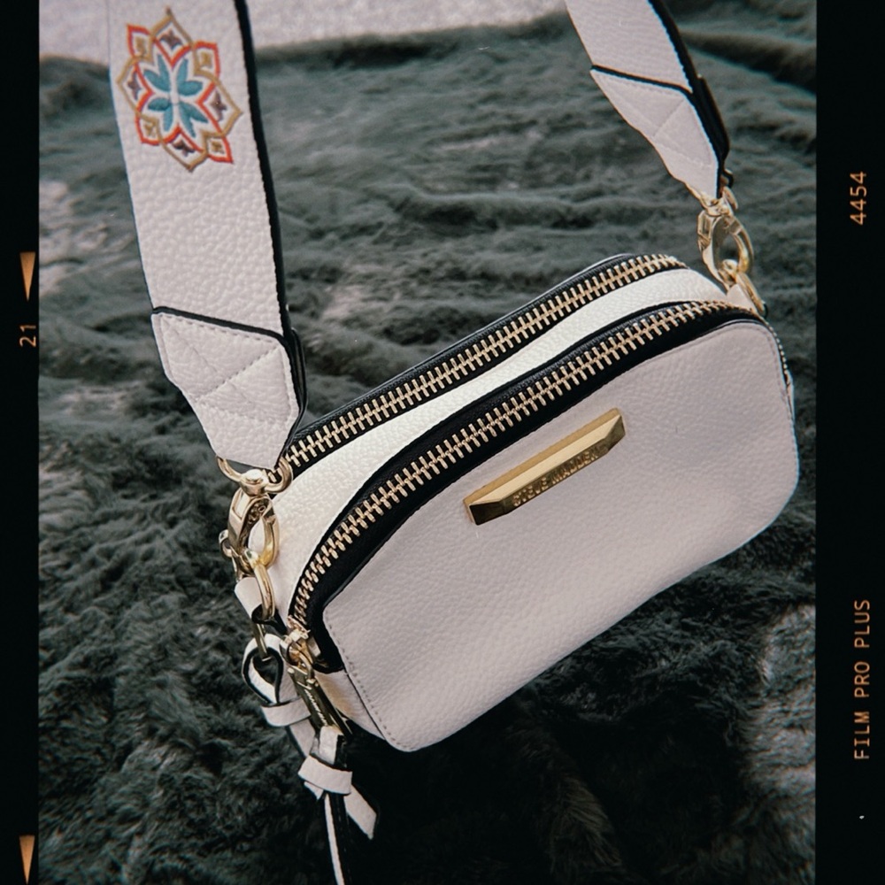 Steve Madden Leather Guitar strap cross-body